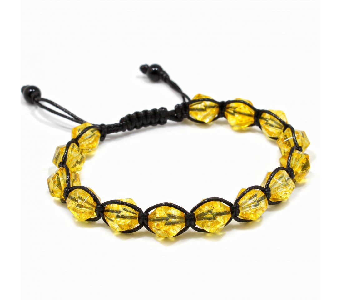 Bratara Zaporoje, pietre naturale Citrin