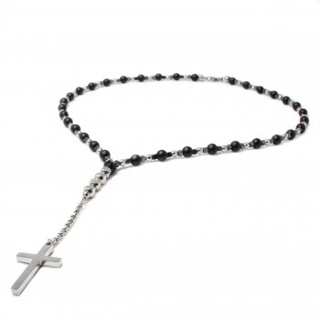 Lant Rozariu Urban Style Square Hematite