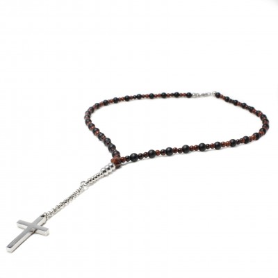 Lant Rozariu Urban Style Mahogany Obsidian